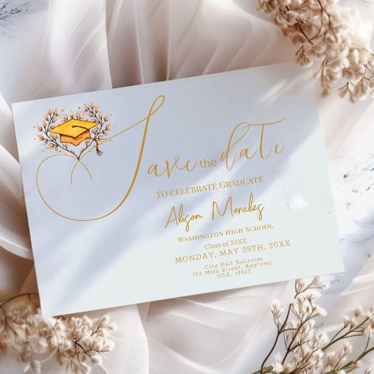 卒業式2025日付金ゴールド上限の保存 セーブザデート