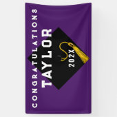 卒業式2025紫 横断幕 (縦)