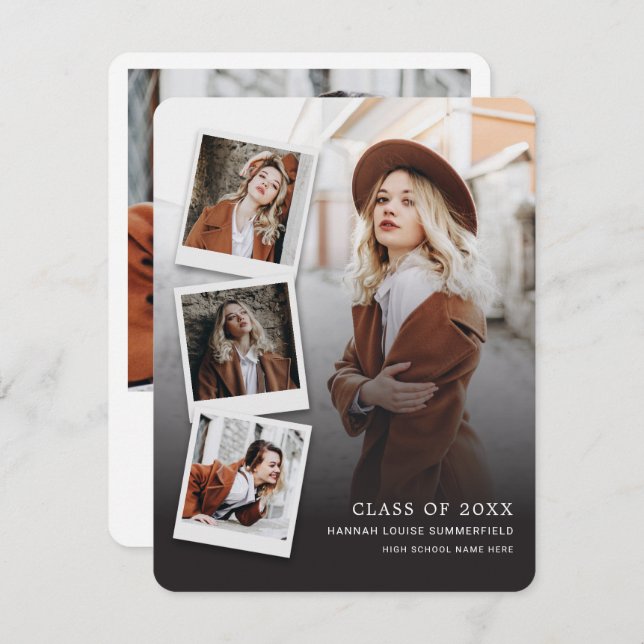 卒業式2025 4写真グラード発表 (正面/裏面)