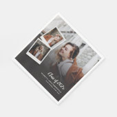 卒業式2025 Grad Photos Open Houseパーティー紙 スタンダードランチョンナプキン (角)