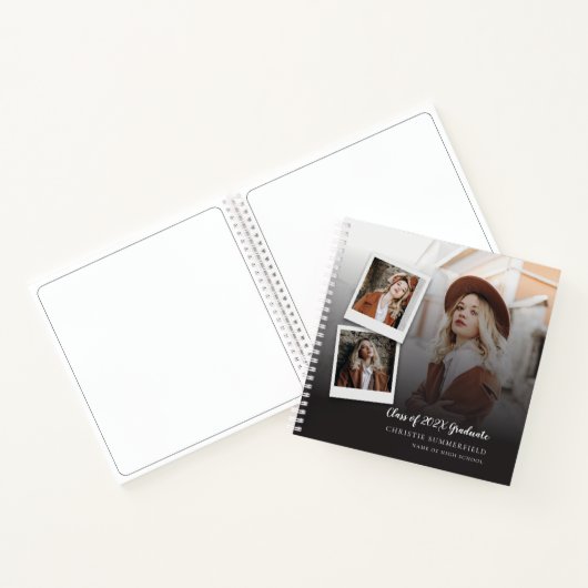 卒業式2025 Grad Photos Script Guest ノートブック (内部)