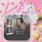 卒業式2025 Photo Collage Gradパーティー ペーパープレート (パーティー)