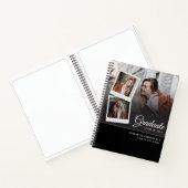 卒業式2025 Script Gradパーティーフォトゲストブック ノートブック (内部)