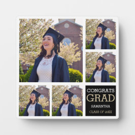 卒業式20XXおめでとうグラード5フォトコラージュ フォトプラーク