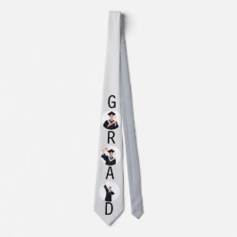 卒業式3カスタム枚フォトライトグレー ネクタイ