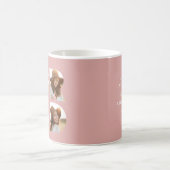 卒業式4フォトピモダンッパーソナライズされたクガーリーク コーヒーマグカップ (中央)