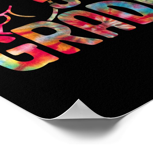 卒業式5年生の最後の日の平和 ポスター (角)