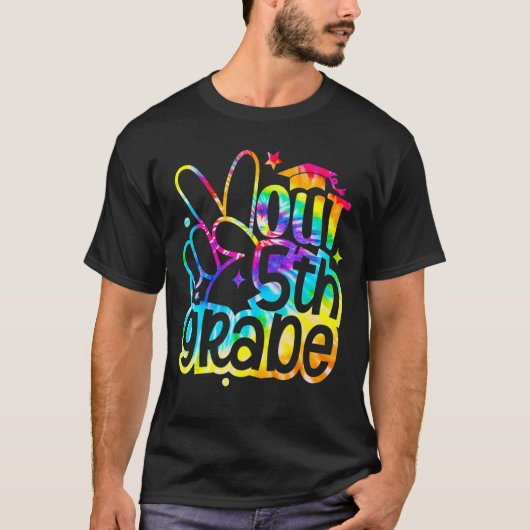 卒業式5年生の最後の日の平和 Tシャツ (正面)