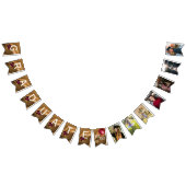 卒業式7フォトコラージュ2025ディスコパーティー バンティングフラッグ (全)