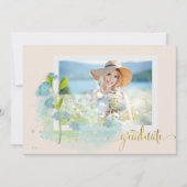 卒業式 オープンハウス 招待状 (正面)