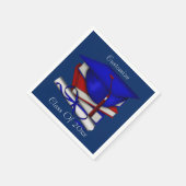 卒業式&クラス懇親会キャップ&ディプロマナプキンス スタンダードカクテルナプキン (角)