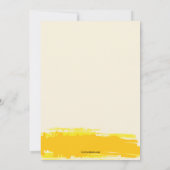 卒業式 グランジ フォト アナウンスメント 案内状 (裏面)