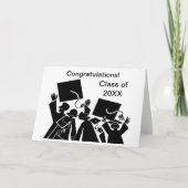 卒業式 グループ クラス 20XX カード (正面)