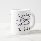 卒業式 ジャンボコーヒーマグカップ (正面右)