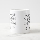 卒業式 ジャンボコーヒーマグカップ (正面)