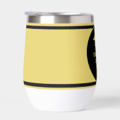 卒業式 パーソナライズ ブラック ゴールド キャップ (右面)