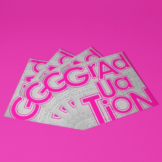 卒業式＆パーティーのお知らせ 招待状