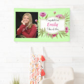 卒業式，ピエレガントンクフローラ，写真，カスタム 横断幕 (インサイチュ)