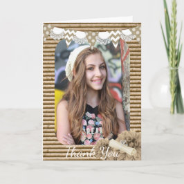 卒業式 フォト 感謝カード