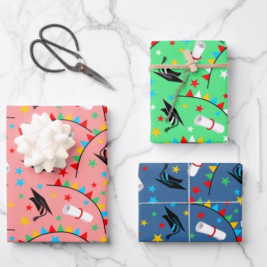 卒業式 ラッピングペーパーシート (正面)