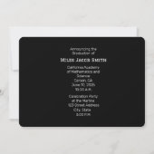 卒業式 保存日付カード セーブザデート (裏面)