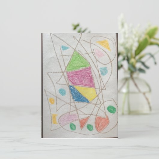 卒業式 感謝カード 招待状 (スタンド正面)