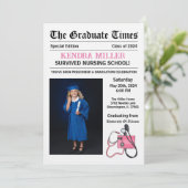 卒業式 招待状 (スタンド正面)