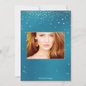 卒業式・星に願いを 招待状 (裏面)