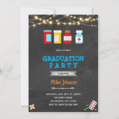 卒業式 薬学部 医学 ご招待 招待状 (正面)