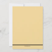 卒業式 透明な発表 案内状 (裏面)