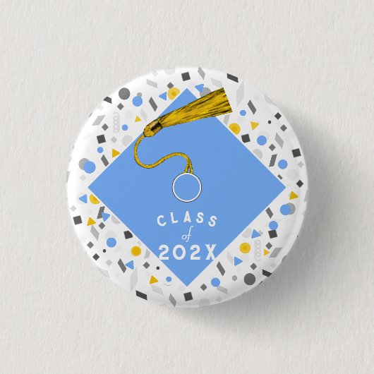 卒業式 2026 パーティーグッズ 缶バッジ (正面)
