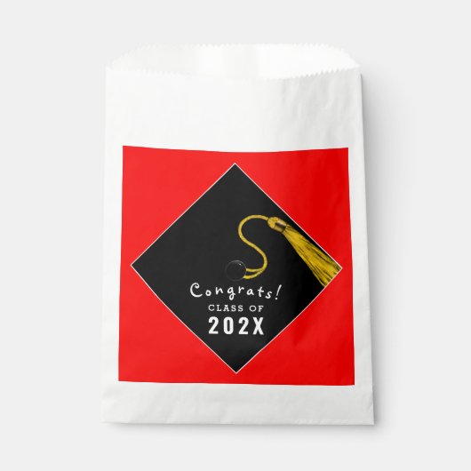 卒業式 2026 パーティー フェイバーバッグ (正面)