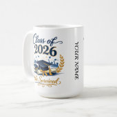 卒業式 2026 マグカップ (正面左)