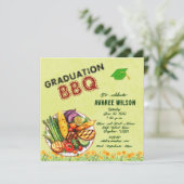 卒業式BBQ招待状 招待状 (スタンド正面)