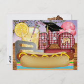 卒業式BBQ – クックアウトパーティー- SRF 招待状 (正面/裏面)