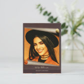 卒業式Boho写真素朴ありがとうご注意 案内ポストカード (スタンド正面)