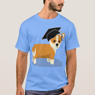 卒業式Corgi Dog卒業式 Tシャツ