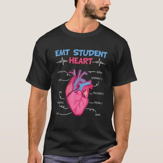卒業式EMT学生の緊急医療者 Tシャツ (正面)