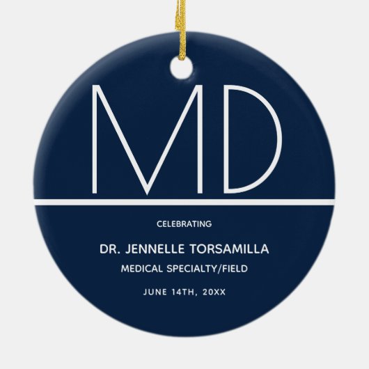 卒業式MD記念 セラミックオーナメント (裏面)