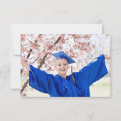 卒業式Thank Class of Photo サンキューカード (裏面)