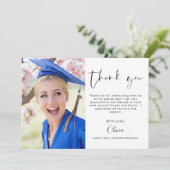 卒業式Thank Class of Photo サンキューカード (スタンド正面)