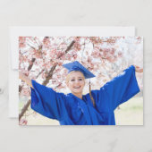 卒業式Thank Class of Photo サンキューカード (裏面)