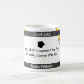 卒業引用文2コーヒーマグ コーヒーマグカップ (中央)