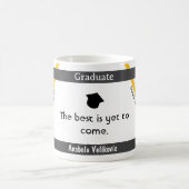 卒業引用文5コーヒーマグ コーヒーマグカップ (中央)