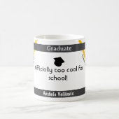 卒業引用文8コーヒーマグ コーヒーマグカップ (中央)