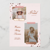 卒業後と今2写真卒業テラッツォ 箔招待状 (正面)