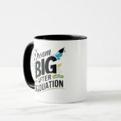 卒業後に夢を大きく見る マグカップ (正面左)