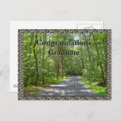 卒業後の成功への道 案内ポストカード (正面/裏面)