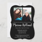 卒業愛 招待状 (裏面)