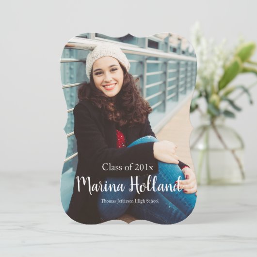 卒業愛 招待状 (スタンド正面)